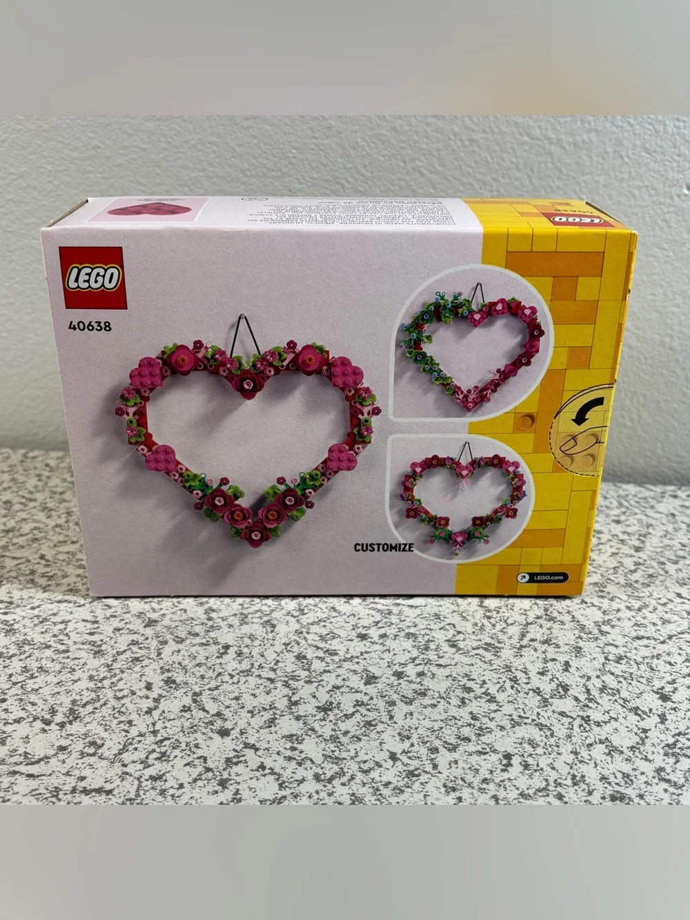 LEGO 40638 Heart Ornament Set Kit Brand New Sealed